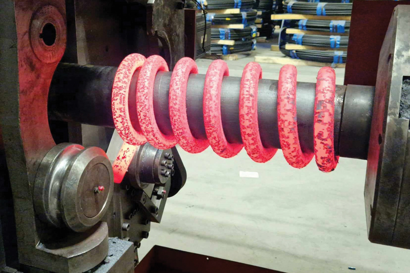 image of hot coiling spring