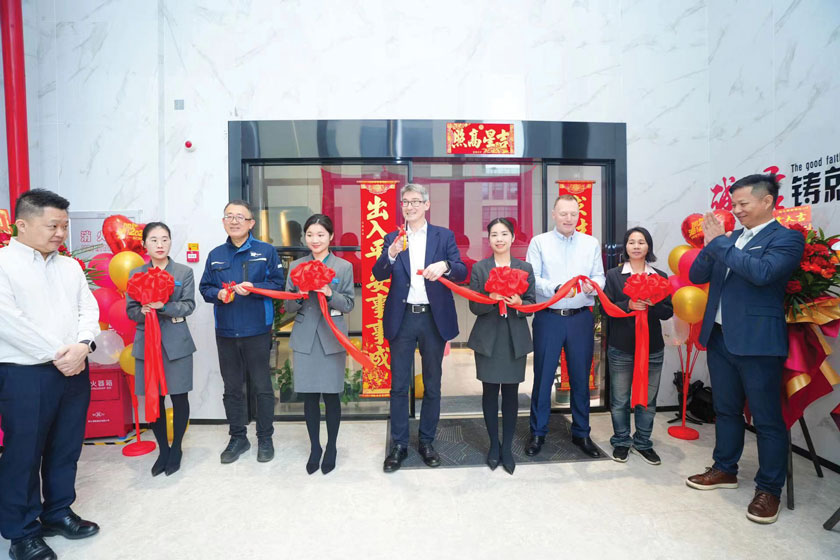 Image of the opening of TR Chai Yi's new facility in Dongguan