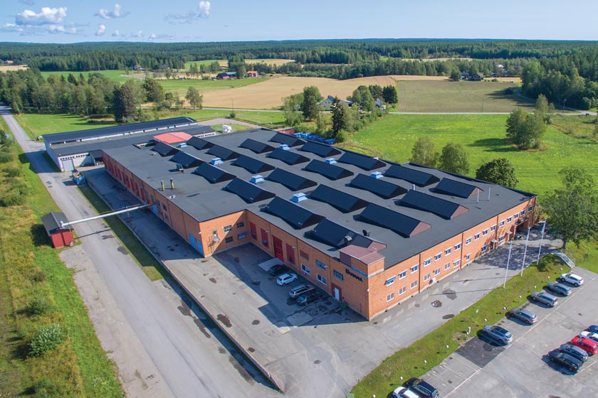 Image of the Bumax factory in Åshammar, Sweden